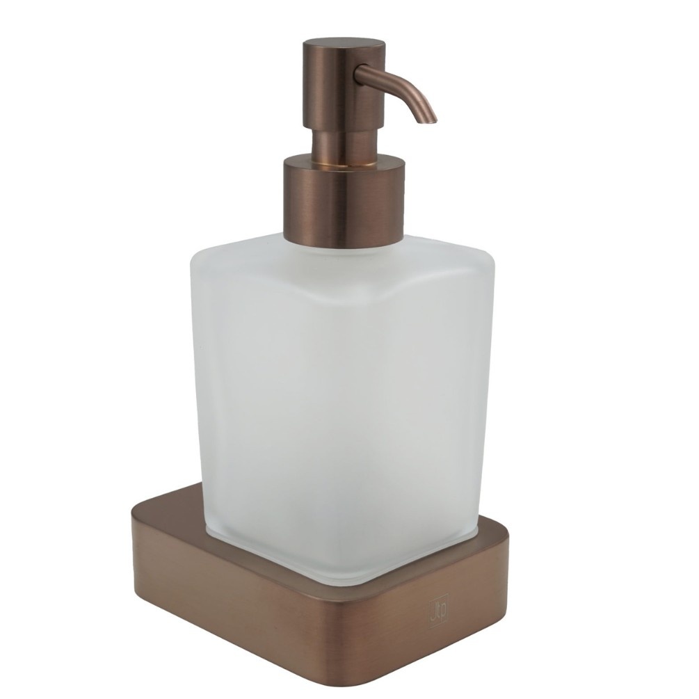 JTP Hix Brushed Bronze Soap Dispenser Cut Out